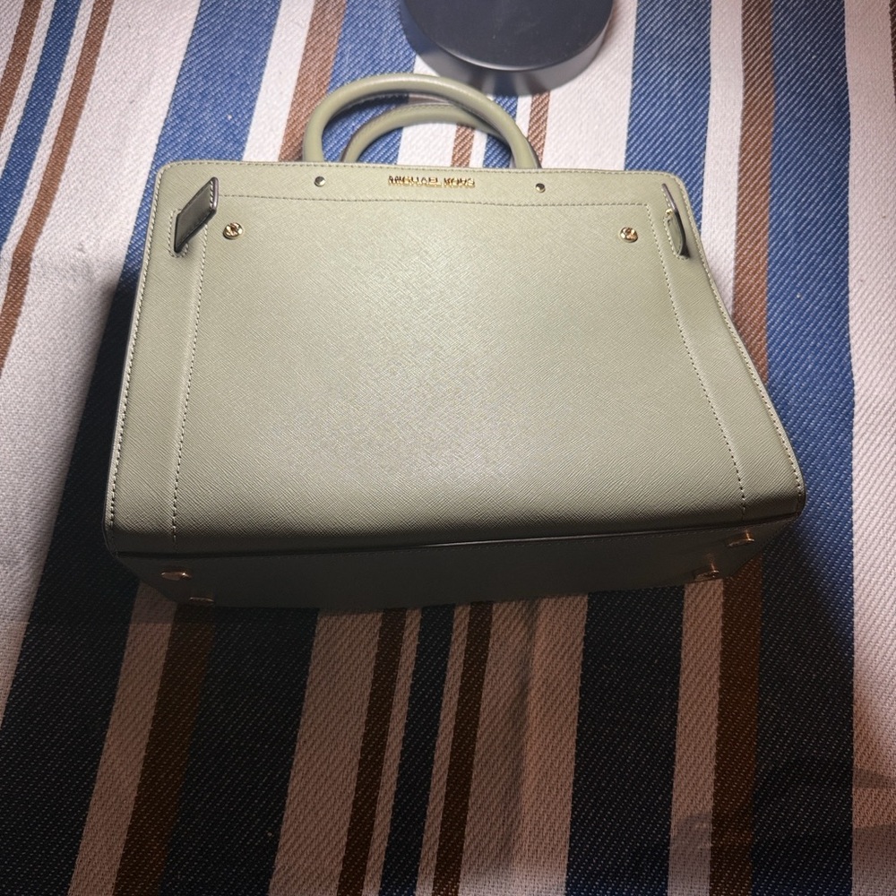 Michael Kors Light Green Satchel